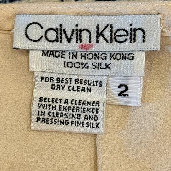 Calvin Klein Silk Skirt - Picture 2 of 2